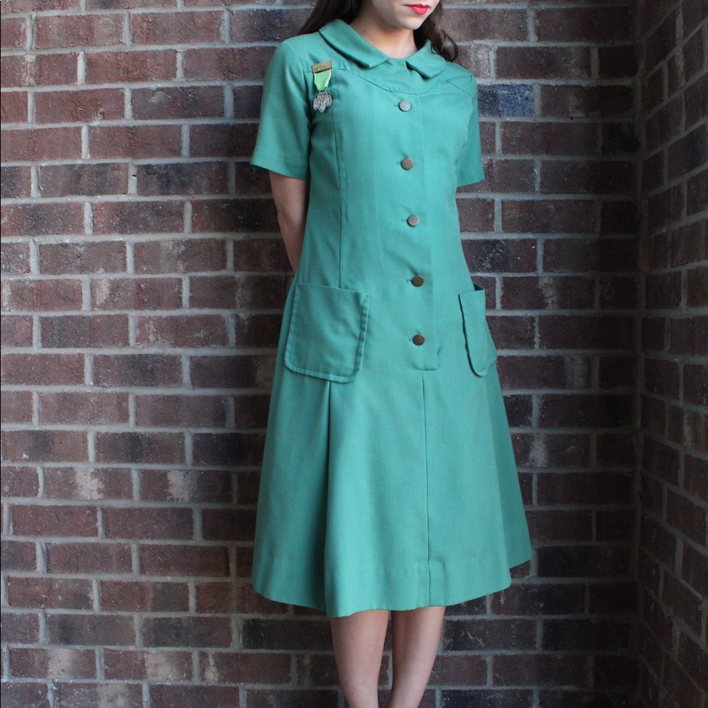 VTG 70’s Girl Scouts Uniform